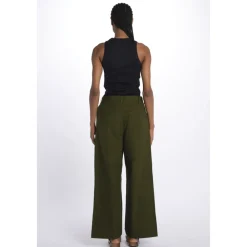 Sofie D'hoore Bukser*Pantalone Over Con Pences Grøn