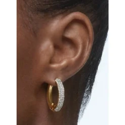 Swarovski Smykker*Par af Creole Øreringe Dextera, 5618305 Gul