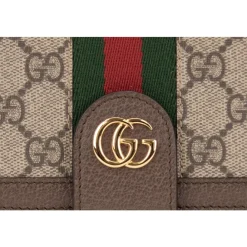Gucci Punge & Kortholder*Passport Holder Beige