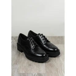 Carmens Snøresko*Patty Derby Sierra A56117 Sort