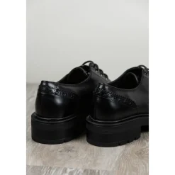 Carmens Snøresko*Patty Derby Sierra A56117 Sort