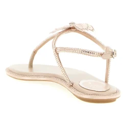 René Caovilla Sandaler*Peach Flower Sandal Pink