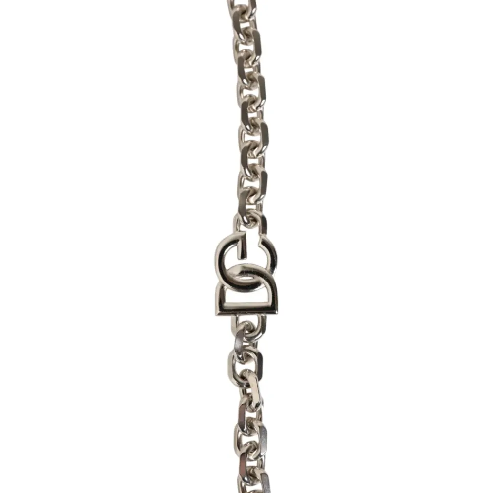 Dolce & Gabbana Tilbehør Til Tasker*Pearl Chain Shoulder Strap Sort