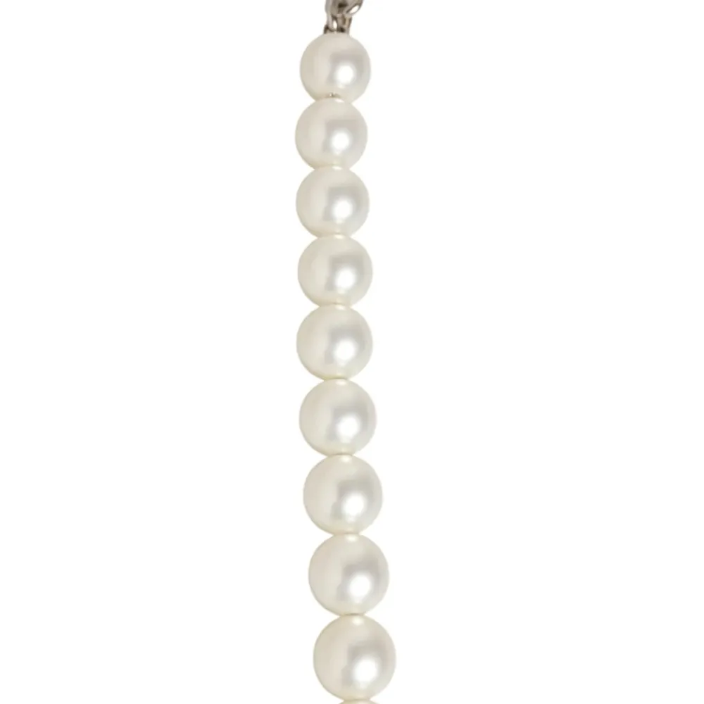 Dolce & Gabbana Tilbehør Til Tasker*Pearl Chain Shoulder Strap Sort