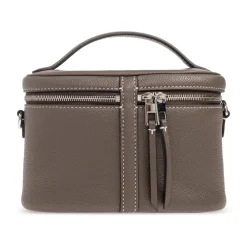 Tory Burch Toilettasker*Pebble Soft Cosmetic Bag Brun