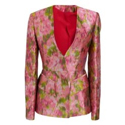Del Core Jakker*Peplum Blazer Multifarvet