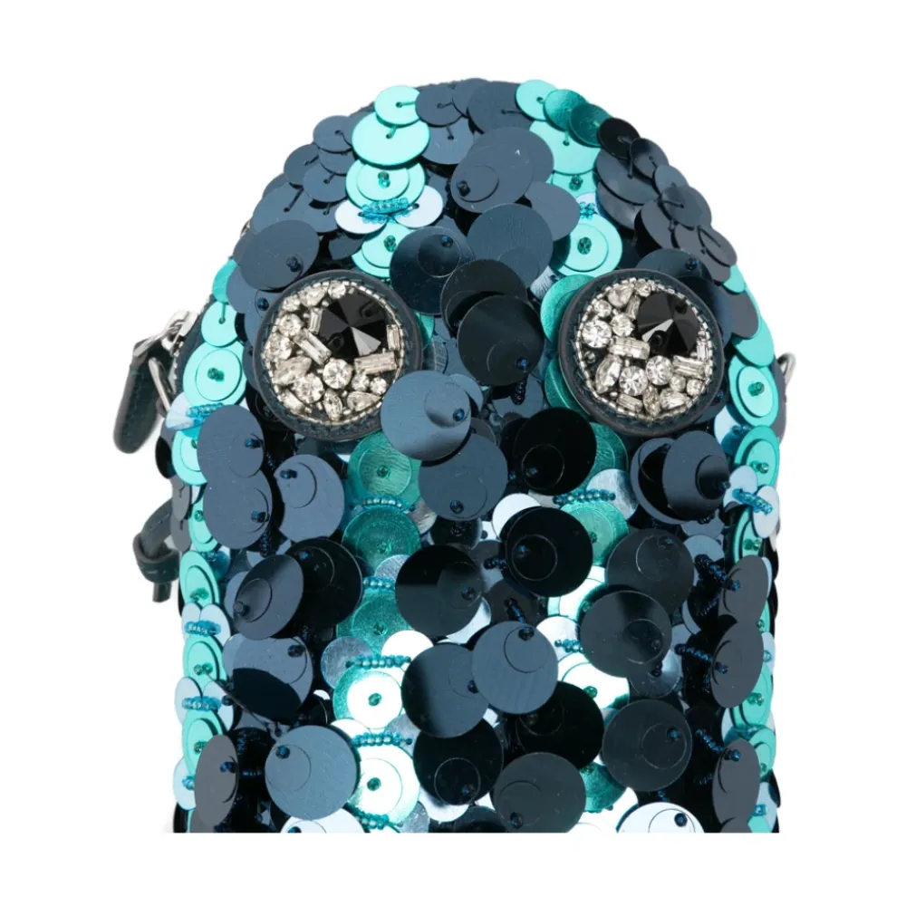 Anya Hindmarch Bæltetasker*Petro Crossbody Taske Blå