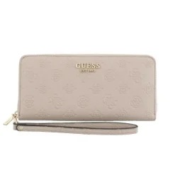 Guess Punge & Kortholder*Phoebe Large Zip-Around Wallet Beige