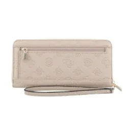 Guess Punge & Kortholder*Phoebe Large Zip-Around Wallet Beige