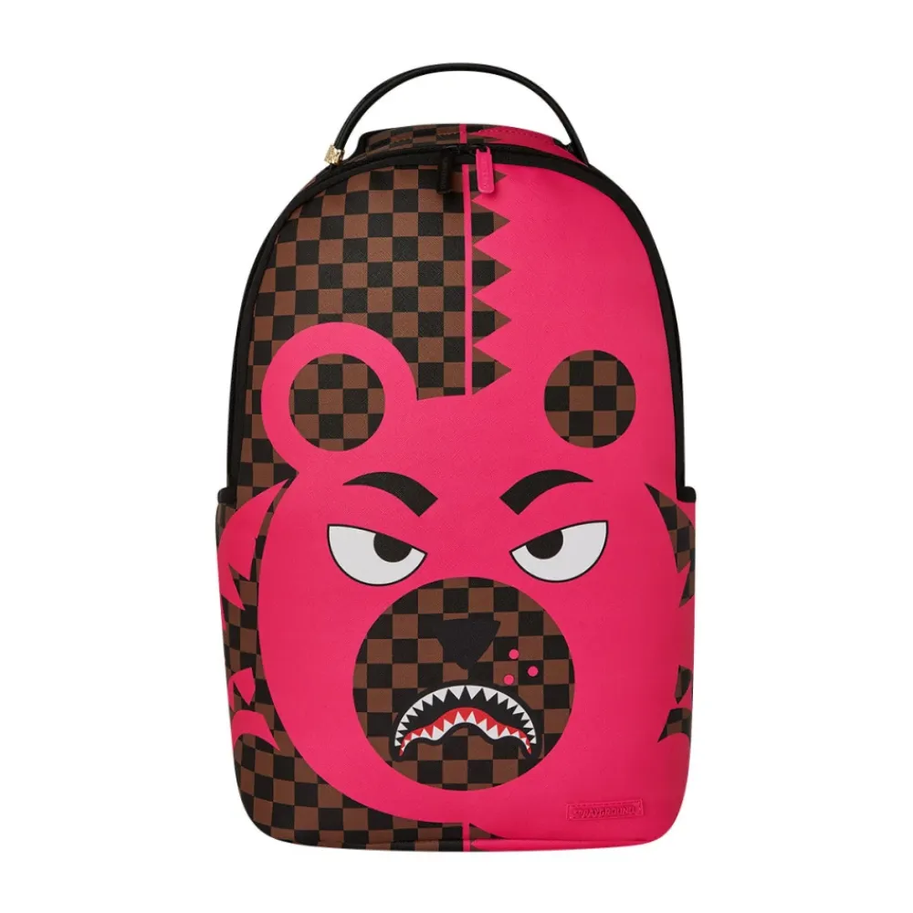 SPRAYGROUND Rygsække*Pink Bear Shark Rygsæk Multifarvet
