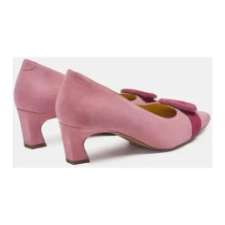 FABIENNE CHAPOT Pumps|Stiletter*Heart Buckle Læder Pumps Pink