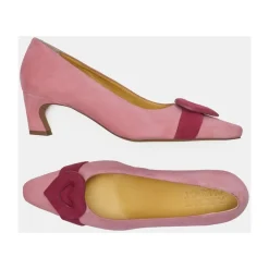 FABIENNE CHAPOT Pumps|Stiletter*Heart Buckle Læder Pumps Pink