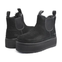 UGG Støvler|Chelsea Boots*Platform Chelsea Sort