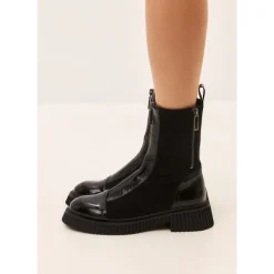 Cesare Gaspari Chelsea Boots*Platform Chelsea Boots Sort