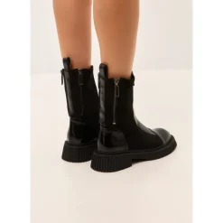 Cesare Gaspari Chelsea Boots*Platform Chelsea Boots Sort