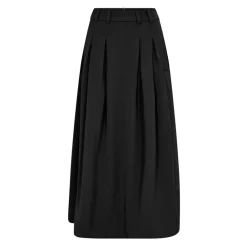 Co'Couture Nederdele*Plisseret nederdel med bæltestropper Sort