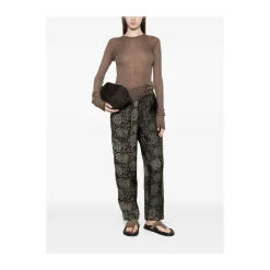 UMA WANG Striktrøjer & Sweatere*Polka Dot Sweater Brun