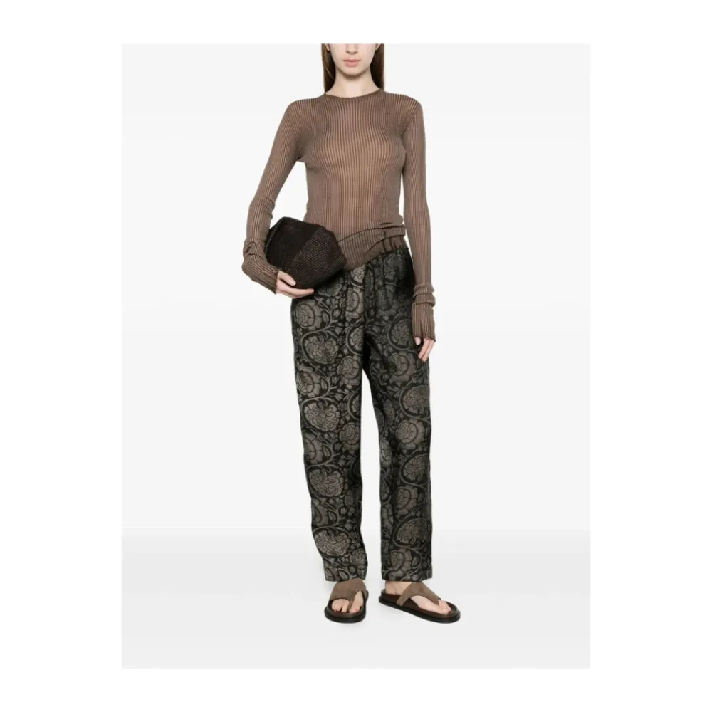 UMA WANG Striktrøjer & Sweatere*Polka Dot Sweater Brun