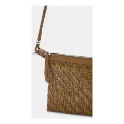 Benedetta Bruzziches Skuldertasker*Pondy Læder Crossbody Taske Brun