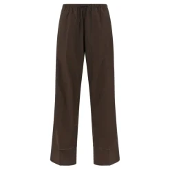 Yves Salomon Bukser*Poplin Bukser Brun