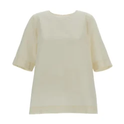 Casey Casey Bluser & Skjorter*Poplin T-shirt Hvid