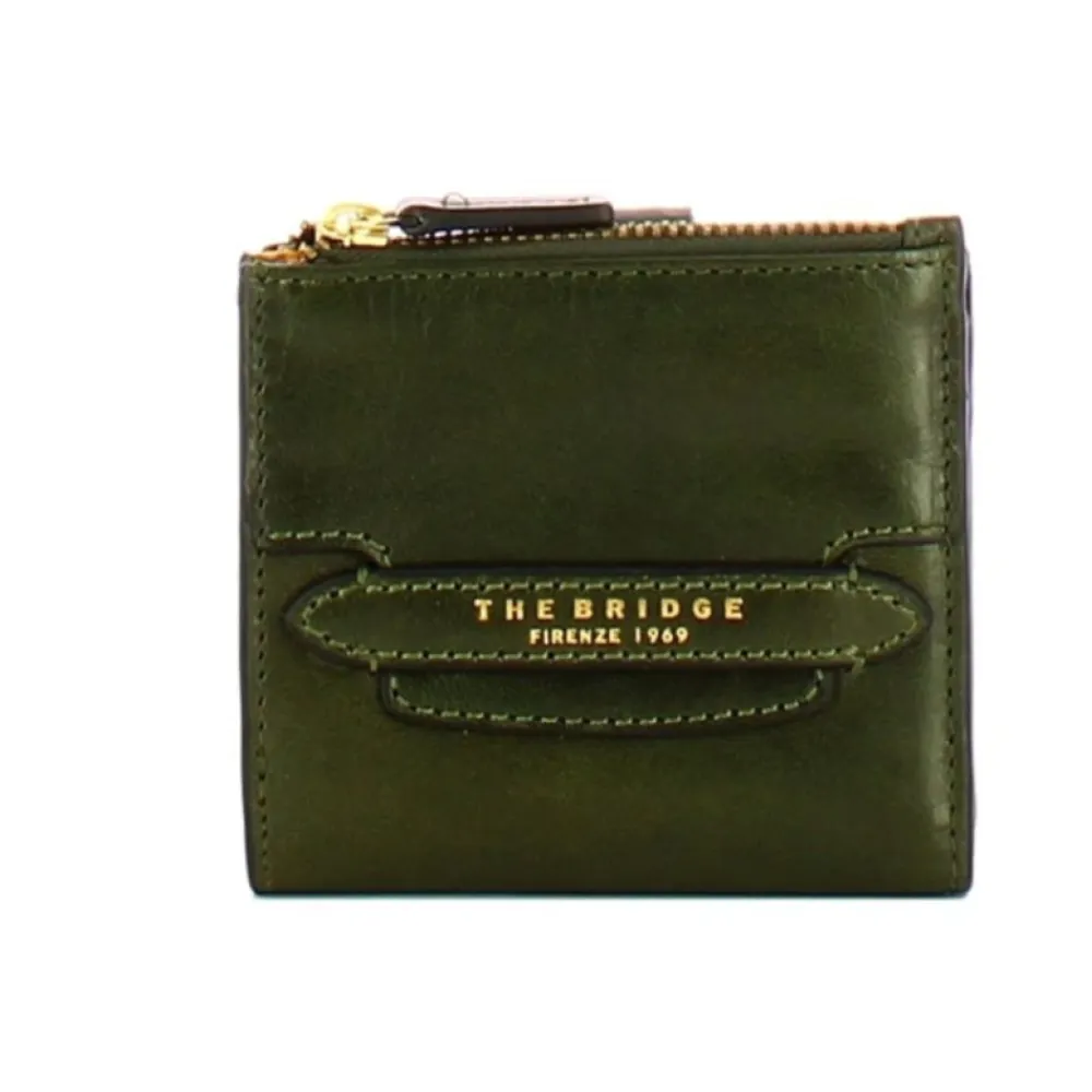The Bridge Punge & Kortholder*Portafoglio Lucrezia Small Tirolo Grøn
