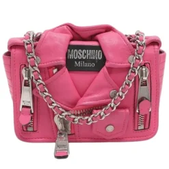 Moschino Pre-Owned Bæltetasker*Pre-owned Læder skuldertasker Pink