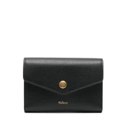 Mulberry Punge & Kortholder*Press Stud Wallet Sort