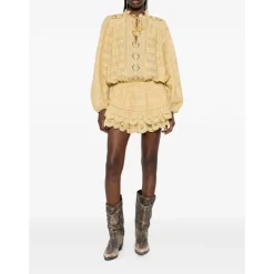 Marant étoile Kjoler*Preya Dress Gul