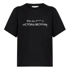 Victoria Beckham T-Shirts*Printed T-Shirt Sort