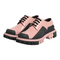 Dolce & Gabbana Snøresko*Pudder Læder Snøresko Pink