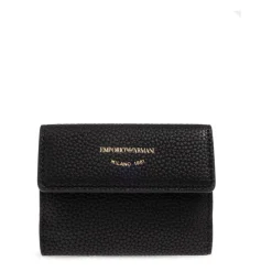 Emporio Armani Punge & Kortholder*Pung med logo Sort