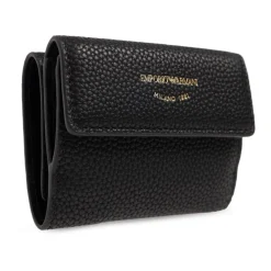 Emporio Armani Punge & Kortholder*Pung med logo Sort