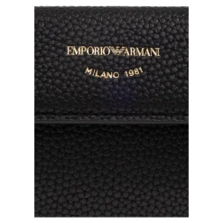 Emporio Armani Punge & Kortholder*Pung med logo Sort