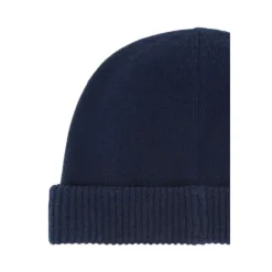 Emporio Armani Huer & Kasketter*Pure Cashmere Beanie Blå