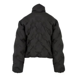 Duvetica Jakker*Quilted Front Zip Jakke Sort