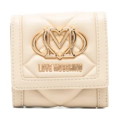 Love Moschino Punge & Kortholder*Quilted Wallet Beige