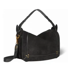 Jérôme Dreyfuss Håndtasker*Quiltet lædertaske med elegante detaljer Sort