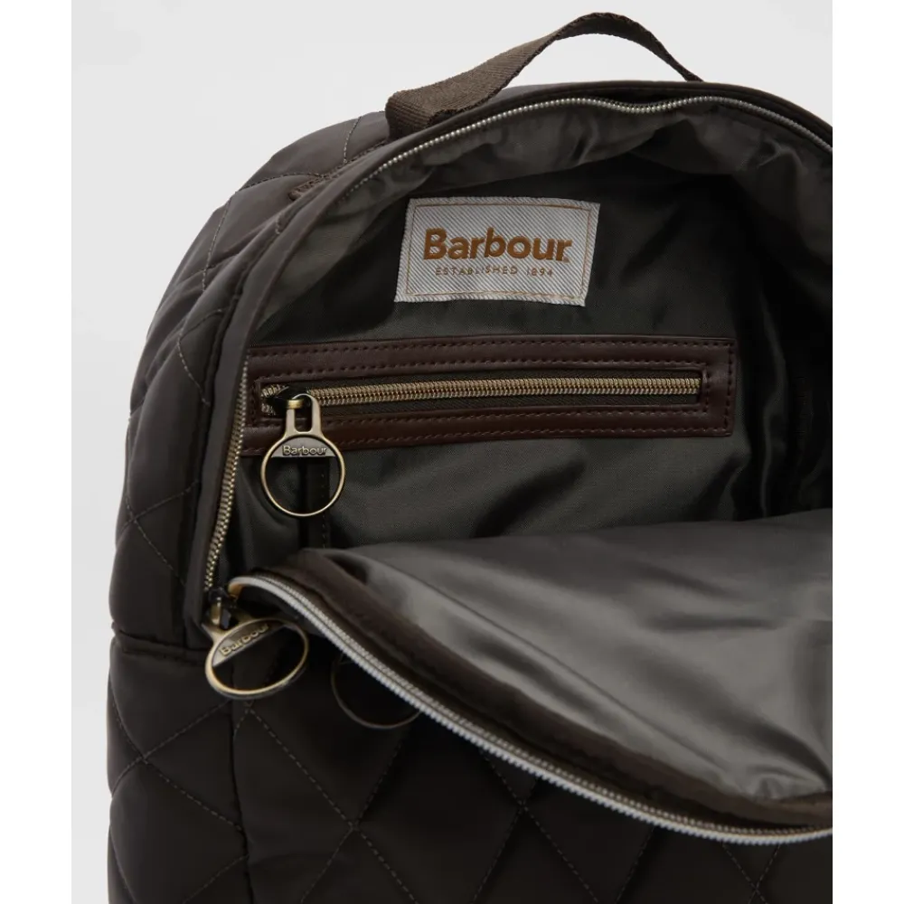 Barbour Rygsække*Quiltet Stof Rygsæk Grøn