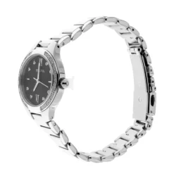 Bulova Ure*96R207 Black Diamonds Dial Ur Grå