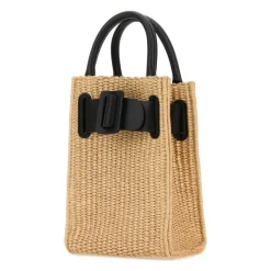Boyy Bæltetasker*Raffia Bobby Tourist Epsom Håndtaske Beige
