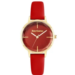 Juicy Couture Ure*Polipriel Ur, Gyldent Etui Rød