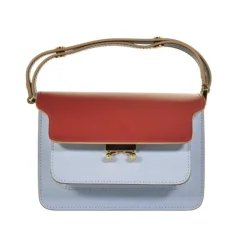 Marni Håndtasker*Rød-Blå Skuldertaske Multifarvet