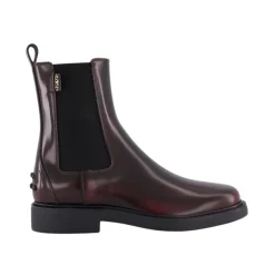 Tod's Chelsea Boots*e Chelsea-støvler til kvinder Rød