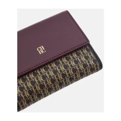 Carolina Herrera Punge & Kortholder*Rejsende Pung med Klapslukning Rød