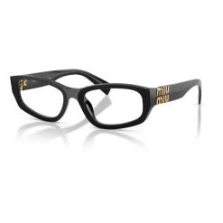 Miu Miu Briller*Rektangulære briller Sort