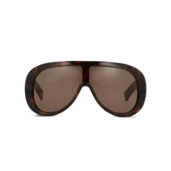 Gucci Solbriller*Rektangulære solbriller Brun