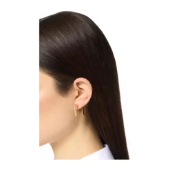 Elisabetta Franchi Smykker*Øreringe med rhinsten Gul