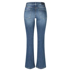 Cambio Jeans*Retro-inspirerede Paris Flared Blue Denim Bukser Blå