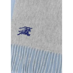Burberry Tørklæder*Reversibelt Cashmere Halstørklæde Blå